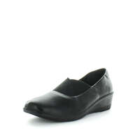 AEROCUSHION Women&#39;s MIMOSA Loafers / Slip ons Black Shoe 9US