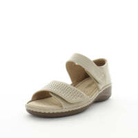 AEROCUSHION Women&#39;s MOOSE2 Sandals Beige Shoe 7US