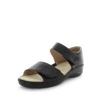 AEROCUSHION Women&#39;s MOOSE2 Sandals Black Shoe 5US