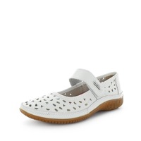 JUST BEE Women&#39;s CALEBASIC Flats White 40EU