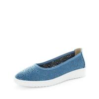JUST BEE Women&#39;s CARIN Flats Blue 40EU