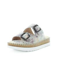 JUST BEE Women&#39;s CASSIA Sandals Grey Print 41EU