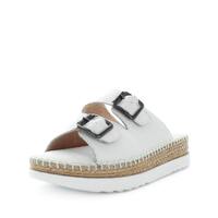 JUST BEE Women&#39;s CASSIA Sandals White 37EU
