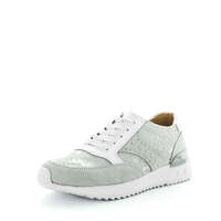 JUST BEE Women&#39;s CHELLI Sneakers Silver Print 41EU
