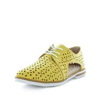 JUST BEE Women&#39;s CHICKY Flats Mustard 39EU