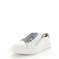 JUST BEE Women&#39;s CINDIA Sneakers White/Navy 41EU
