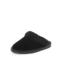 JUST BEE Women&#39;s CITA Slippers Black 10US