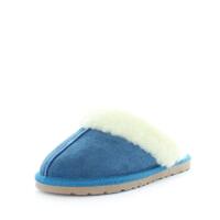 JUST BEE Women&#39;s CITA Slippers Blue 10US