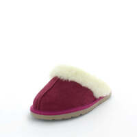 JUST BEE Women&#39;s CITA Slippers Plum 9US