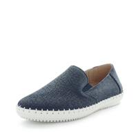 JUST BEE Women&#39;s COBLE Loafers / Slip ons Navy Embossed 42EU
