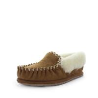 JUST BEE Women&#39;s CRAFTS Slippers Chestnut 7US