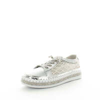 JUST BEE Women&#39;s CRAFTY Sneakers Silver 40EU