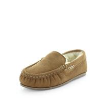 JUST BEE Women&#39;s CRISPY Slippers Chestnut 11US