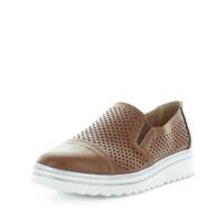 JUST BEE Women&#39;s CRISTA Loafers / Slip ons Tan Smooth 39EU