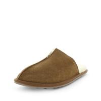 JUST BEE Men&#39;s CUFFS Slippers Chestnut 6UK