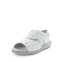 KIARFLEX Women&#39;s KADE Sandals White Shoe 41EU