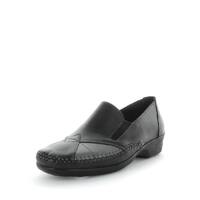 KIARFLEX Women&#39;s KLAIR Loafers / Slip ons Black Shoe 37EU
