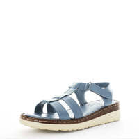 SOFT TREAD ALLINO Women&#39;s BANCY Sandals Blue Shoe 40EU