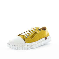 SOFT TREAD ALLINO Women&#39;s BANNAH Sneakers Mustard Shoe 39EU