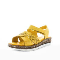 SOFT TREAD ALLINO Women&#39;s BELATRIX Sandals Mustard Shoe 41EU