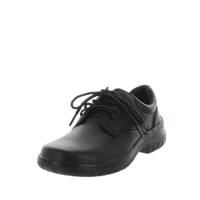 WILDE SCHOOL Girl&#39;s JAMEL2 School Black Smooth Shoe 2US