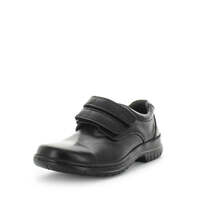 WILDE SCHOOL Girl&#39;s JARDOE2 School Black Smooth Shoe 9US