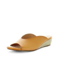 WILDE Women&#39;s SAMEL Wedges Mustard Shoe 39EU