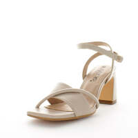 WILDE Women&#39;s SANDREA Sandals Beige Shoe 40EU