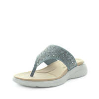 WILDE Women&#39;s SIESTA Sandals Blue Shoe 40EU
