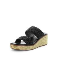 WILDE Women&#39;s SILMA Wedges Black Shoe 40EU