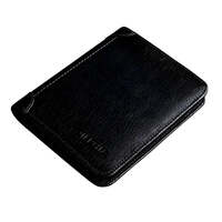 NNEOBA Genuine Leather Retro Business Wallet - Short Card Holder &amp; Coin Purse