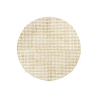 Bubble Washable Rug - Natural 100X100Cm