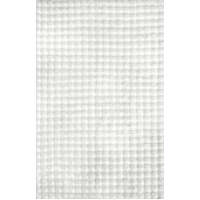 Bubble Washable Rug - White 220X150Cm