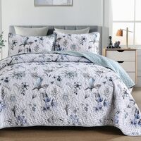 Yearning Quilted coverlet and pillowcovers set: For a Better Night&#39;s Sleep - Queen size