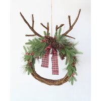 Deer Antler Wreath 56 X 74cm
