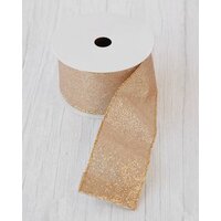 Ribbon Roll Light Gold 9M
