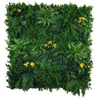 Yellow Rose Vertical Garden / Green Wall UV Resistant 100cm x 100cm