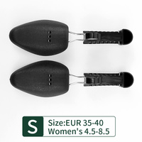Black Adjustable Shoe Tree for Women&#39;s Shoes, Small Size EUR 35-40