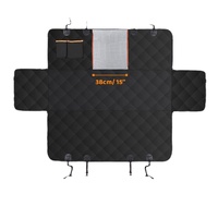 Dog Car Seat Cover, Waterproof &amp; Nonslip Pet Seat Cover with Mesh Window, Scratchproof Hammock for Cars, Trucks, SUVs