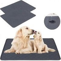 2 PCS Washable Waterproof Pet Pad -Non-Slip, Absorbent, Reusable Mat for Dogs and Cats L(100*70cm)