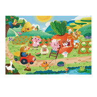 Children&#39;s Educational Puzzle Set - 36-Piece Happy Farm Themes