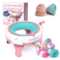 Sentro Knitting Machine - DIY Loom for Hats, Scarves, and More | 40 Needle Knitter for Kids &amp; Adults