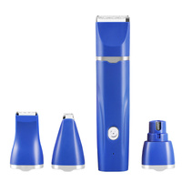 Blue T70 4-in-1 Pet Grooming Kit- Full Body, Detail, Paw Hair Trimmer &amp; Nail Grinder