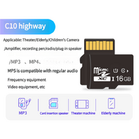 2PCS 16GB Micro SD Card C10 High-Speed Memory Card - Ideal for MP3 Players, Cameras, Radios, and More