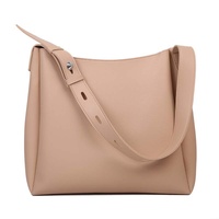 Khaki 2-Piece Women&#39;s Bucket Bag Set - Vintage Large Capacity Shoulder Tote &amp; Crossbody Bag (Commuter Style)