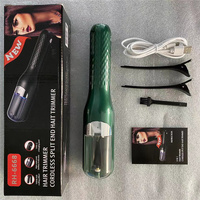 Green  Mini - Automatic, Hair Repair Split End Remover Trimmer For Dry, Splitting, Damaged And Brittle Split Ends, Men And Women Hair Styling Beauty T