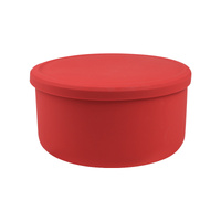 Red (2100ml) Dopamine-Style Food-Grade Lunch Box - Microwave Safe Fruit &amp; Meal Storage Container