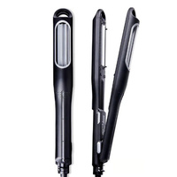 Silver Automatic Hair Crimper - Professional Ceramic Hair Styling Tool for Cornrow and Textured Waves