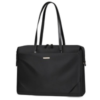 Black Women’s Work Tote Bag – New Fashionable Laptop Bag, Large Capacity Business Briefcase, Commute &amp; Office Tote