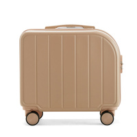 Pink 18-Inch Lightweight Carry-On Luggage - Waterproof &amp; Anti-Theft Suitcase with Silent Universal Wheels